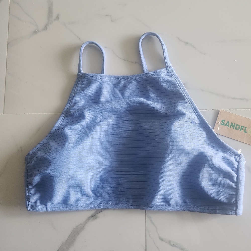 🆕️ Sandflower NWT Blue XL Bikini Top